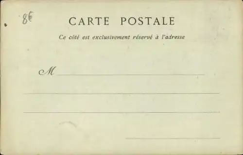 CPA Porteuse de poisson, Frau in Tracht