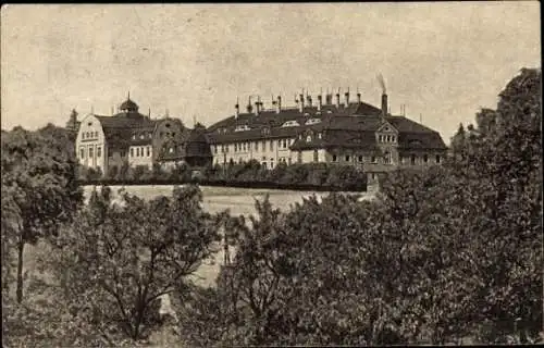 Ak Zwickau Sachsen, Blick auf das Krüppelheim, Außenansicht