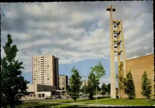 Ak Berlin Tiergarten Hansaviertel, St. Ansgar Kirche