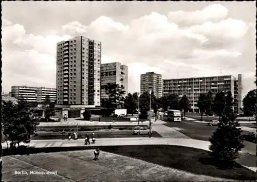 Ak Berlin Tiergarten, Hansaviertel