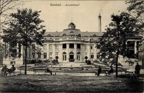 Ak Karlovy Vary Karlsbad Stadt, Elisabethbad