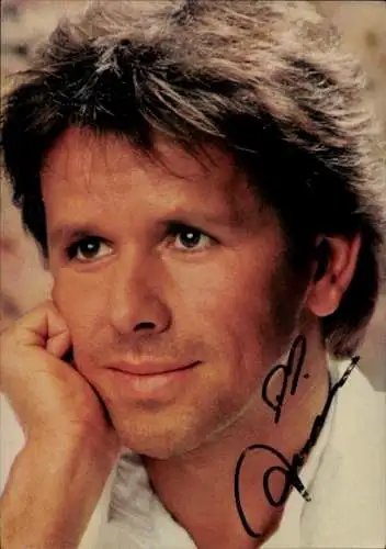 Ak Sänger G. G. Anderson, Portrait, Autogramm