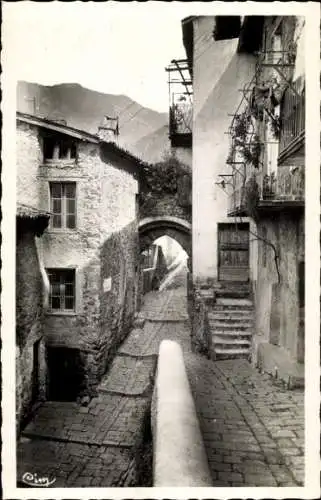Ak Luceram Alpes Maritimes, Vieilles Rues