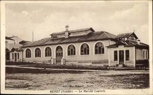 Ak Benet Vendee, Marche Couvert