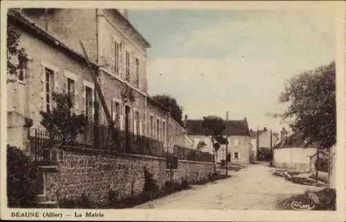 Ak Beaune Allier, La Mairie