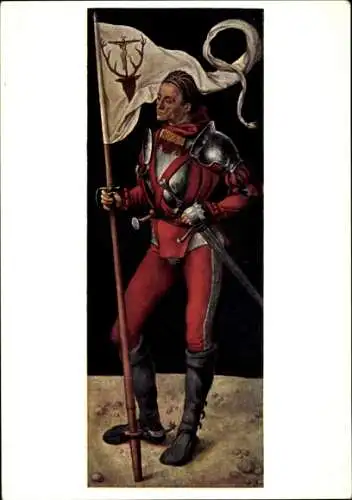 Künstler Ak Dürer, Albrecht, St. Eustachius