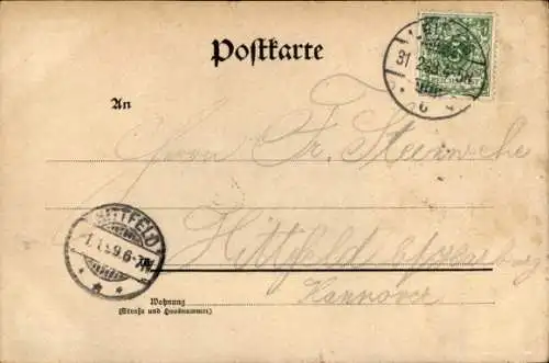 Ak Leipzig, Ansicht des Augustusplatzes mit dem Neuen Theater