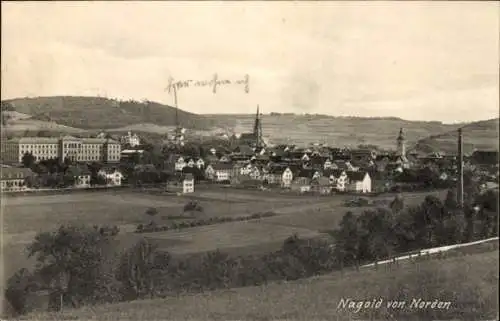 Ak Nagold im Schwarzwald, Gesamtansicht