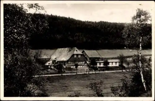 Ak Eisenbach Seewald im Schwarzwald, Gasthof zum schwarzen Kreuz