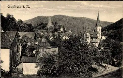 Ak Eppstein im Taunus, Stadtansicht, Kirche