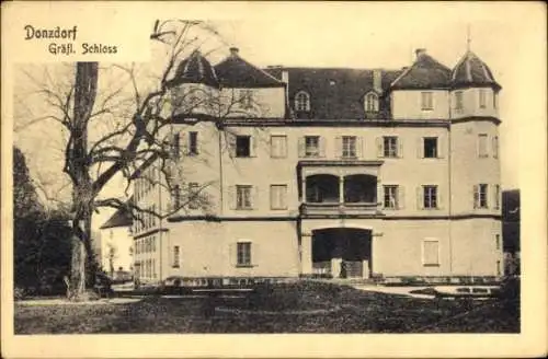 Ak Donzdorf in Württemberg, Gräfl. Schloss,  Architektur, 