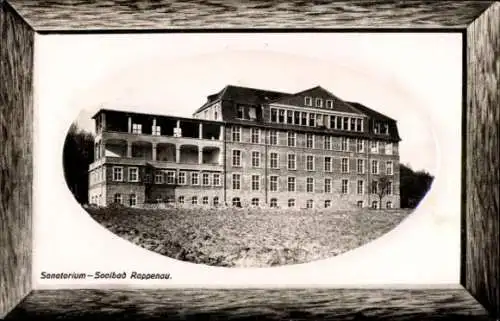 Präge Passepartout Ak Bad Rappenau in Baden, Sanatorium