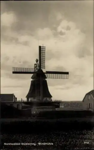 Ak Norderney in Ostfriesland, Windmühle