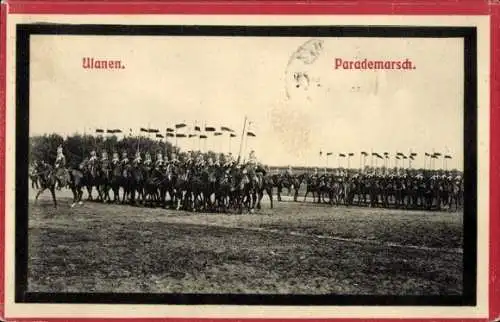 Ak Ulanen, Parademarsch