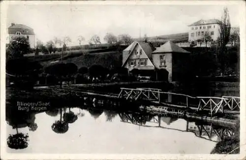 Ak Illingen an der Saar, Burg Kerpen