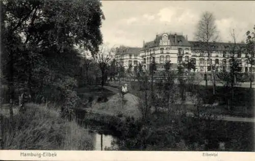 Ak Hamburg Wandsbek Eilbek Eilbeck, Eilbecktal