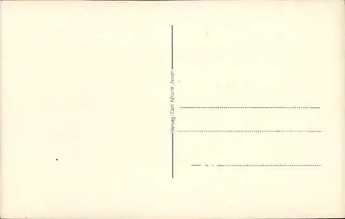 Ak Jever in Oldenburg Friesland, Marien-Denkmal, Statue, Bänke, Bäume