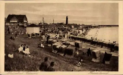 Ak Nordseebad Büsum, Herrenstrand