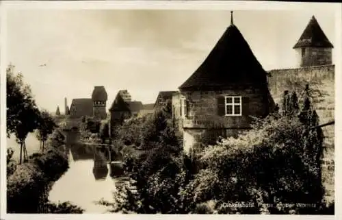 Ak Dinkelsbühl in Mittelfranken, Historische Stadtansicht, Wornitz, Dinkelsbühl