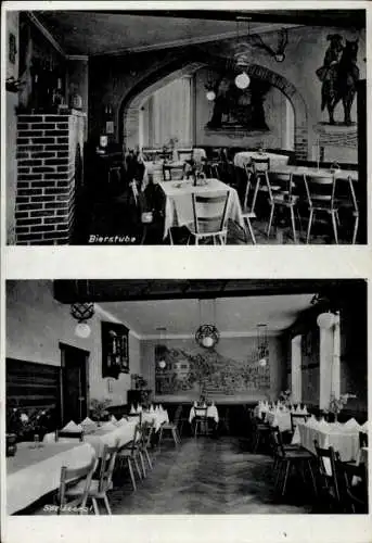 Ak Leutenberg in Thüringen, Bierstube, Speical, Restaurant, Kaffee Ratskeller