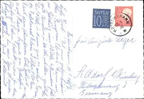 Ak Göteborg Schweden, Schiff, Stadtansicht, Liseberg, Stadsteatern,  Monumente