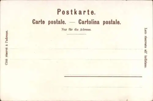 Litho Zürich Stadt Schweiz, Tonhalle