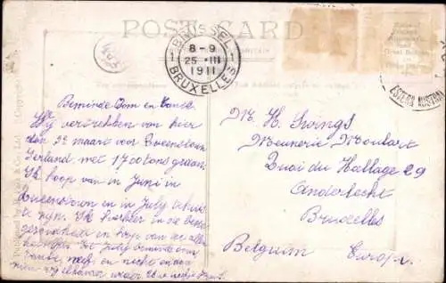 Präge Passepartout Ak Fremantle Australia, Phillimore Street