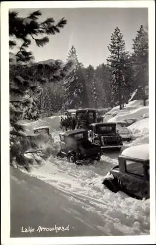 Foto Kalifornien USA, Lake Arrowhead im Winter