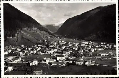 Ak Predazzo Trentino, Passo di Rolle, Cimon della Pala, Dolomiti, Berglandschaft, Stadtansicht, D