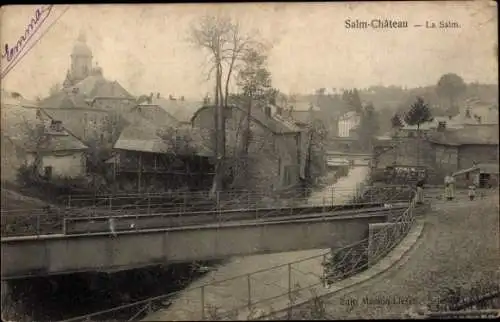 Ak Salm Elsass Bas Rhin, Gesamtansicht