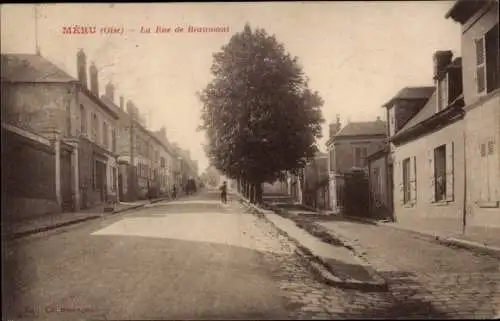 CPA Méru Oise, Rue de Beaumont