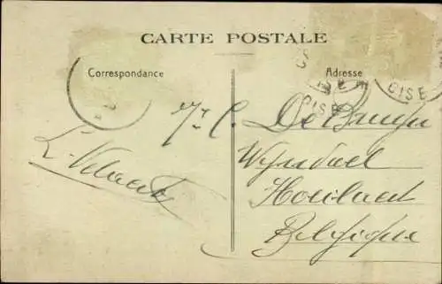 CPA Méru Oise, Rue de Beaumont
