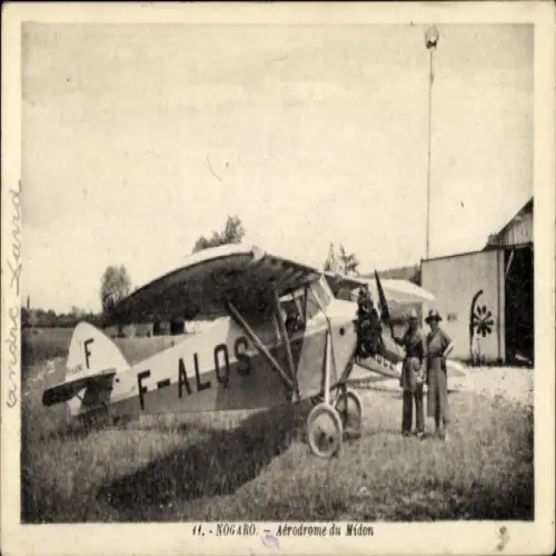 CPA Nogaro, Aérodrome du Midon, Flugzeug