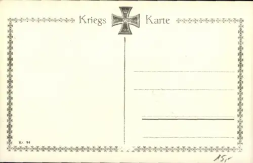 Ak Generaloberst Max von Hausen, Portrait, Uniform, Orden