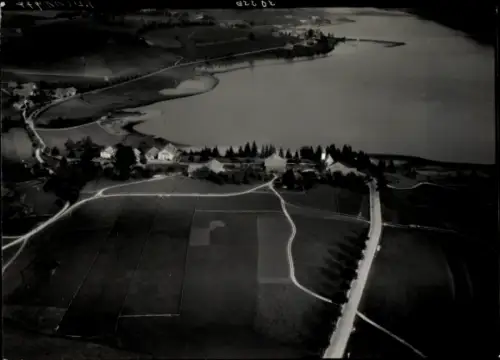 Foto Oberkirch Weißensee Füssen im Ostallgäu, Fliegeraufnahme
