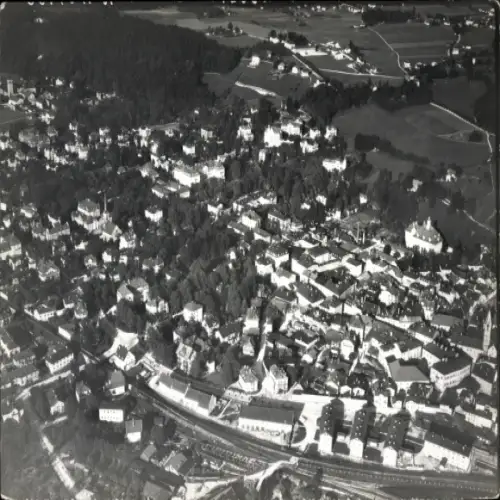 Ak Bad Reichenhall in Oberbayern,  Luftbild