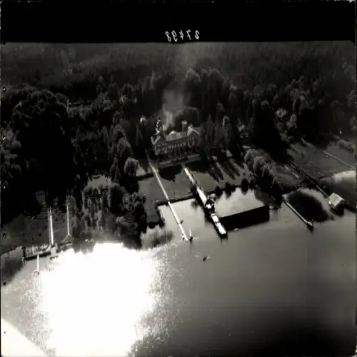 Foto Stock Prien am Chiemsee Opper-Beieren, Fliegeraufnahme