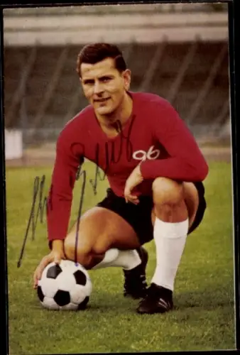 Autogrammkarte Fußballer Christian Breuer, Hannover 96, Autogramm