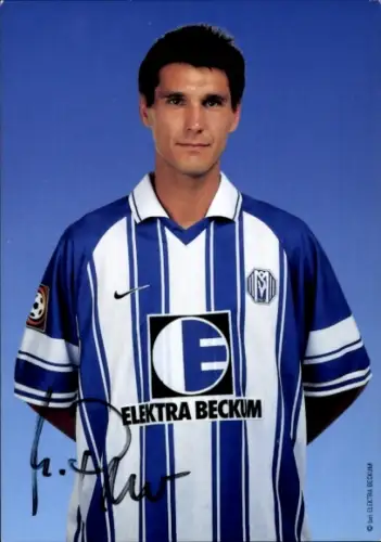 Autogrammkarte Fußballer Michael Prus, SV Meppen, Autogramm
