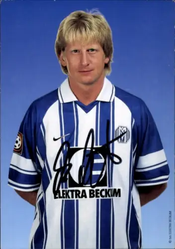 Autogrammkarte Fußballer Bernhard Deters, SV Meppen, Autogramm