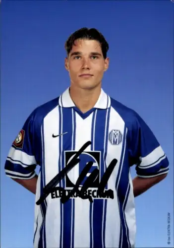 Autogrammkarte Fußballer Matthias Keller, SV Meppen, Autogramm