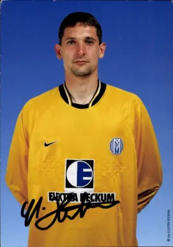 Autogrammkarte Fußballer Stephan Hülswitt, SV Meppen, Autogramm