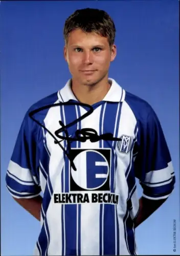 Autogrammkarte Fußballer Matthias Rose, SV Meppen, Autogramm