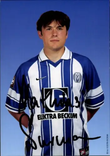 Autogrammkarte Fußballer Matthias Surmann, SV Meppen, Autogramm