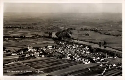 Ak Bretzenheim an der Nahe, Luftbild
