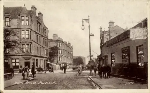 Ak Portobello near Edinburgh Scotland, Bath Street