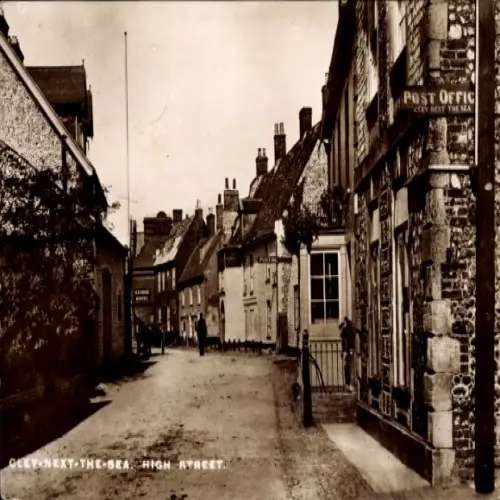 PC Cley next the Sea Norfolk England, High Street