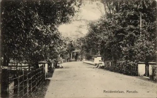 Ak Manado Menado Indonesië, Residentielaan