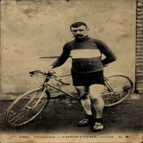 Ak Radrennsport, Radrennfahrer Christophe, Straßenfahrer