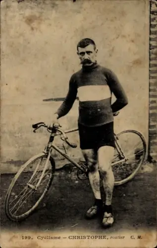 Ak Radrennsport, Radrennfahrer Christophe, Straßenfahrer